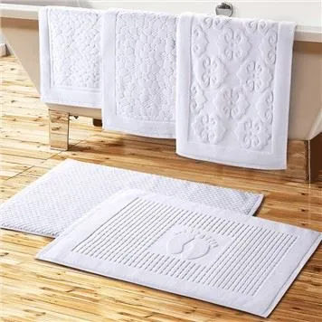 Alfombra de baño de algodón de lujo